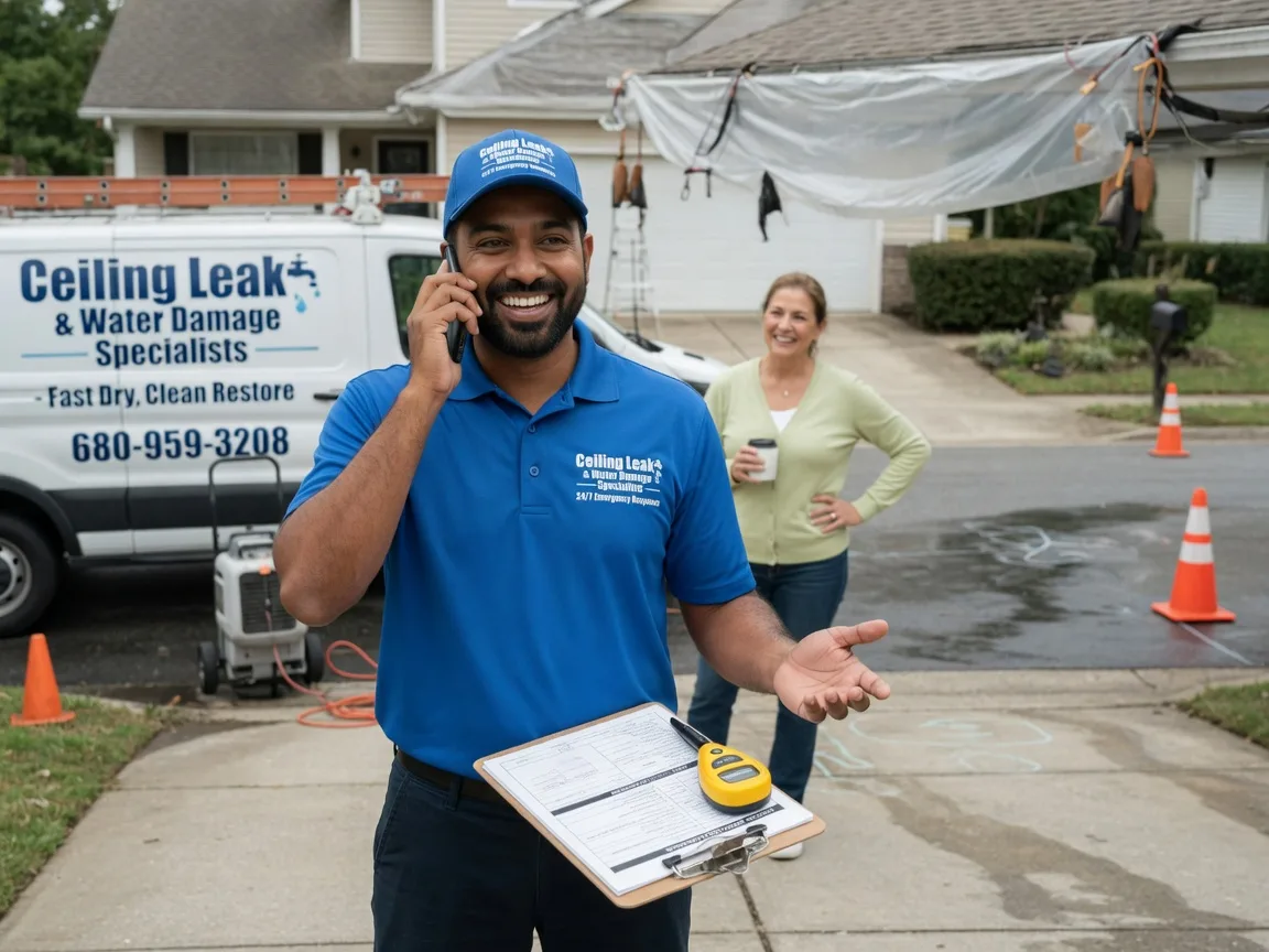 Ceiling Leak Cleanup West Babylon, NY FAQs